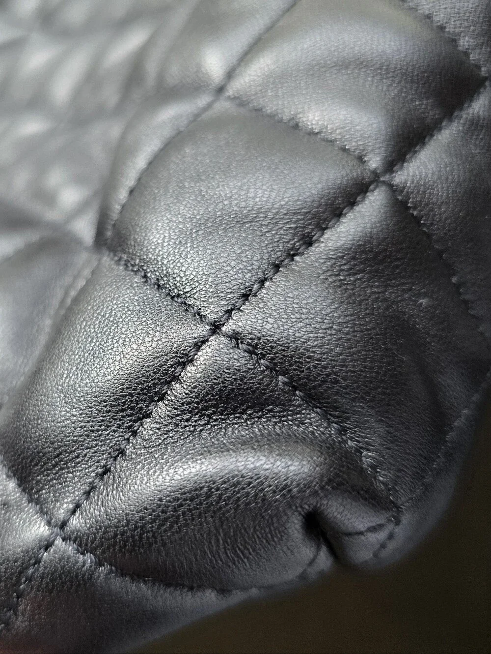 Saint Laurent Quilted Lambskin Maxi Icare Shopping Bag